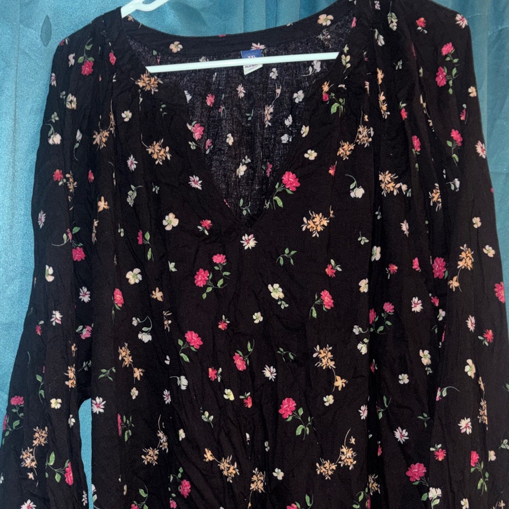 Floral Long Sleeve Top